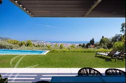 Nice modern villa with panoramic view