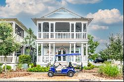 Fully Fursnished Beach Cottage With Two Car Garage And Golf Cart 