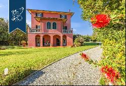 19th-century noble estate for sale in Pisa's countryside, not far from the sea