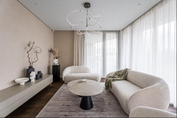 New, furnished apartment near river Daugava