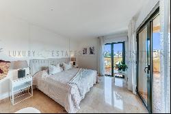 Large penthouse in Santa Ponsa with sea view roof terrace near Port Adriano