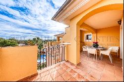 Large penthouse in Santa Ponsa with sea view roof terrace near Port Adriano