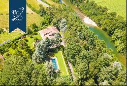 Luxury villa surrounded by a conifer forest with a lake and private pool for sale near Are