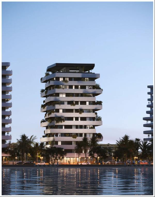 New Beachfront Luxury Tower