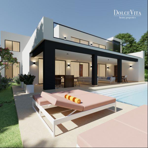 Modern design villa in Punta Cana, Dominican Republic