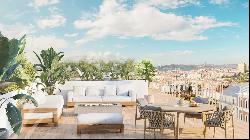 Penthouse with view, T3, 294m2, terrace and balconies in the center of Lisbon