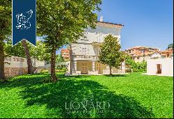 Luxury art-nouveau villa with a big private garden for sale in Pesaro