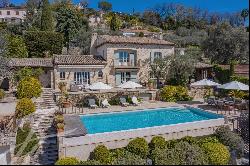 Provencal style villa for rent in Chateauneuf-Grasse