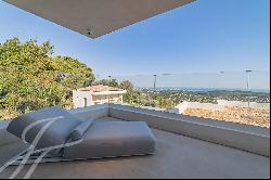 Contemporary villa with panoramic views