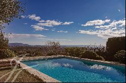 Vence : Charming villa with stunning views for 10 people