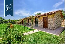 Charming estate in a high position above the charming Medieval town of Montepulciano