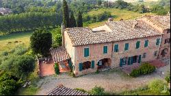 The Artist's House with pool, olive grove and views of Siena - Tuscany
