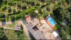 The Artist's House with pool, olive grove and views of Siena - Tuscany