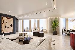 Exclusive Half-Floor Residence facing Burj Khalifa