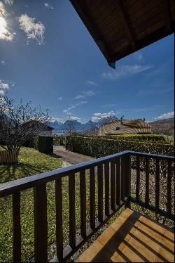 House in Talloires with lake and mountain views