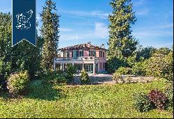 This property for sale a few km from the shores of Lake Como boasts a main villa, an outbu