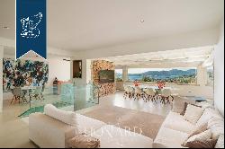 Luxurious panoramic villa for sale by the Gulf of Marinella, in the renowned town of Punta