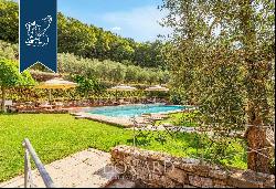 Elegant agritourism resort with an olive grove for sale in Monsummano Terme