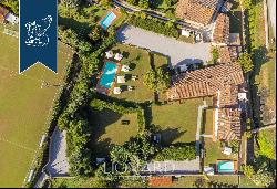Complex of villas with pools in Lucca's countryside, in Tuscany