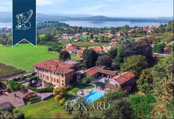 An Elegant Historic Residence in Piedmont with Lake View and Roots in the 13th Century