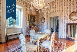 The elegance of a noble villa for sale in Brianza, near Monza