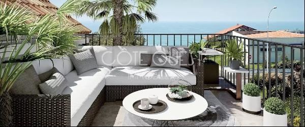 BIARRITZ BEAURIVAGE – A NEW FOUR-ROOM APARTMENT WITH A GARDEN, TERRACE AND LOGGIA