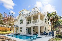 Coastal Haven With New Pool Deck In Coveted Location
