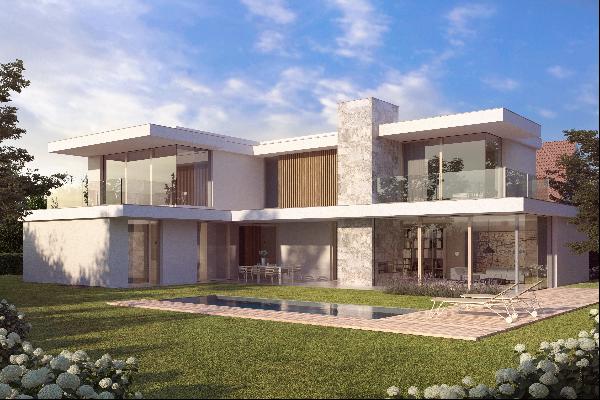 Exquisite architect's villa in the finest location: shell for finishing