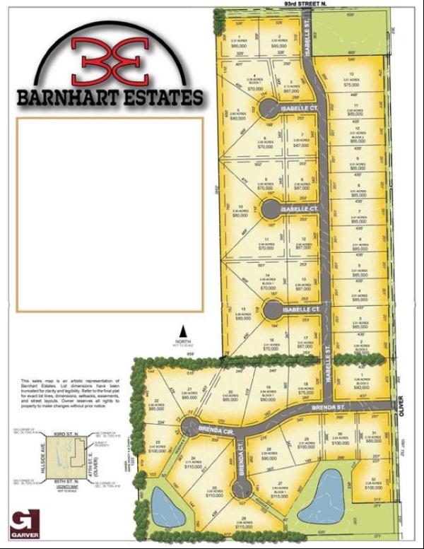 Lot 20 Block 1 Barnhart Estates, Valley Center KS 67147
