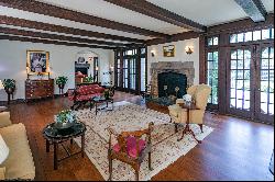 Private Grand Tudor Tucked Among Princeton’s Finest Homes