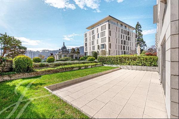 Lovely 4.5-room apartment with private terrace, with a view of the lake and mountains !!!
