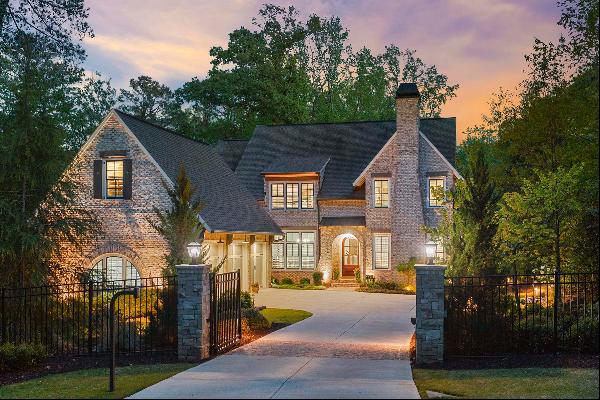 Newer Construction Gated Estate Embodies Elegance and Privacy