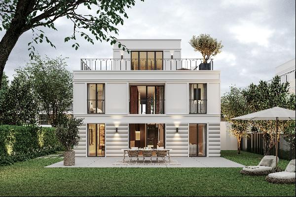 New build in a top location: Exquisite family villa over 381 m² with high-class aesthetics