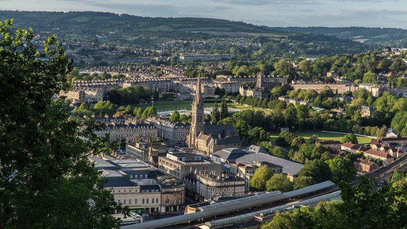 living in bath england