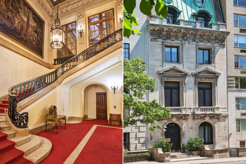 One of New York's last Gilded Age mansions goes on sale for $50 million ...