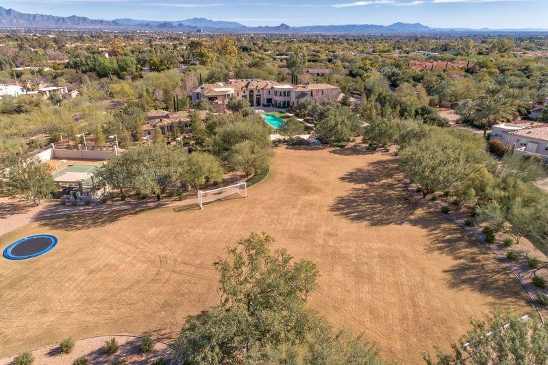 Paradise Valley Home With Its Own Soccer Field