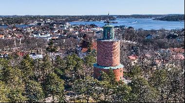 The converted Swedish water tower with an unusual income stream
