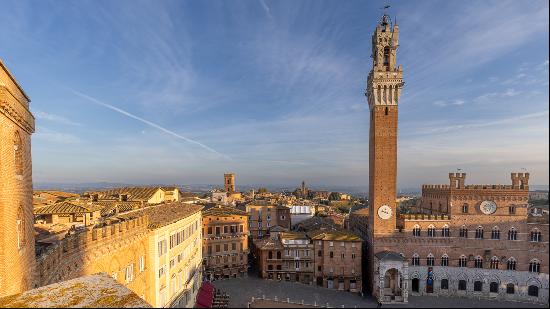 The Tuscan apartment with an unrivalled Sienese view