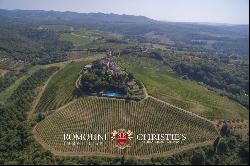 CASTLE FOR SALE ITALY, CHIANTI CLASSICO WINE RY DOCG TUSCANY AREA