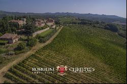 CASTLE FOR SALE ITALY, CHIANTI CLASSICO WINE RY DOCG TUSCANY AREA