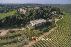 CASTLE FOR SALE ITALY, CHIANTI CLASSICO WINE RY DOCG TUSCANY AREA