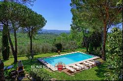 MANOR VILLA FOR SALE CHIANTI CLASSICO FLORENCE TUSCANY