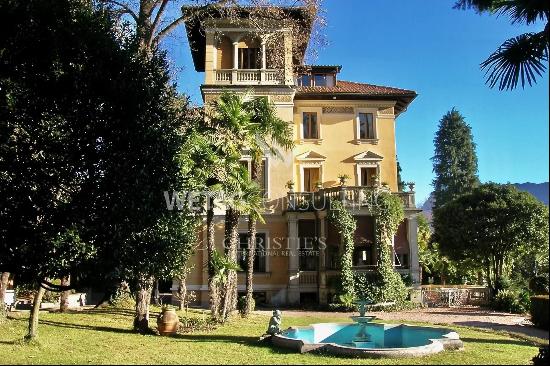 Luxury villa Floridiana in Lugano for sale