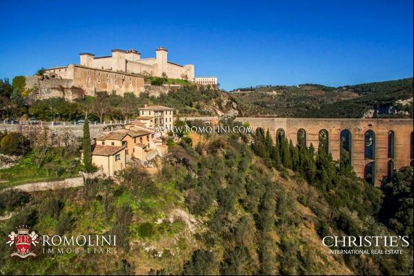 LUXURY HISTORIC HOTEL FOR SALE IN SPOLETO, UMBRIA