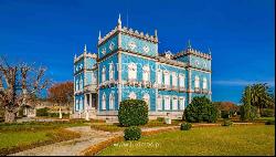 Vineyard, with palace and gardens, Pvoa de Lanhoso, Portugal