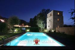 HISTORICAL PROPERTY WITH VILLA AND TOWER FOR SALE IN TUSCANY