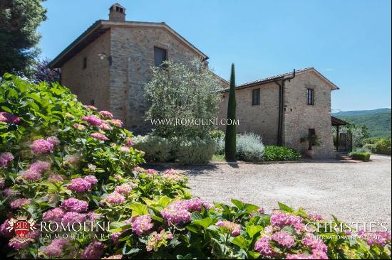 AGRITURISMO WITH PANORAMIC VIEW FOR SALE CASOLE D'ELSA, TUSCANY