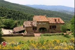 TUSCANY: LUXURY VILLA WITH PANORAMIC VIEW AND TENNIS COURT FOR SALE, AREZZO, POOL, OLIVE 