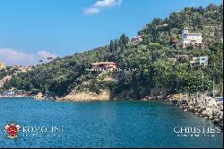 VILLA WITH PRIVATE ACCESS TO THE SEA FOR SALE ARGENTARIO, PIED DANS L'EAU