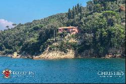 VILLA WITH PRIVATE ACCESS TO THE SEA FOR SALE ARGENTARIO, PIED DANS L'EAU